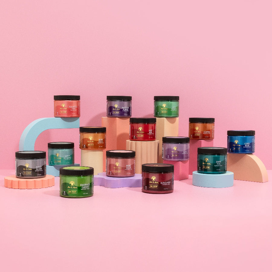 Lockenfarbe-Kollektion