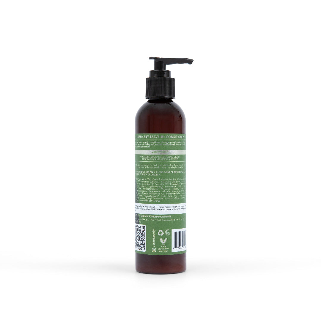 As I Am Rosemary Leave-In Conditioner - Mit Biotin und Rosmarin, die das Haar nähren, stärken und mit Feuchtigkeit versorgen. Leichte Formel für geschmeidige, gesunde Locken und Lockenwickler. 8 fl oz Flasche.