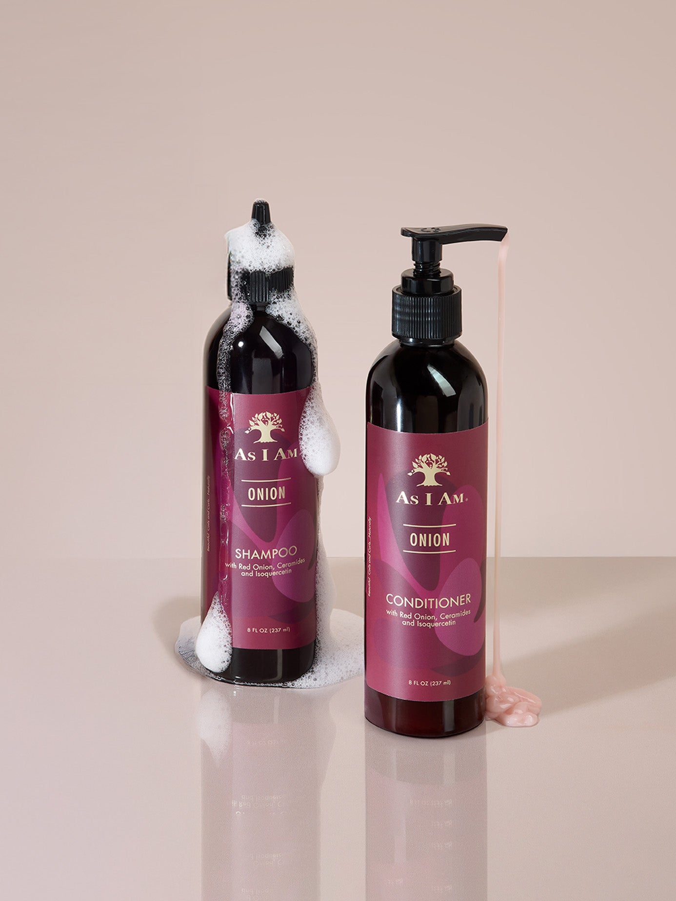 Zwiebel-Shampoo und -Spülung