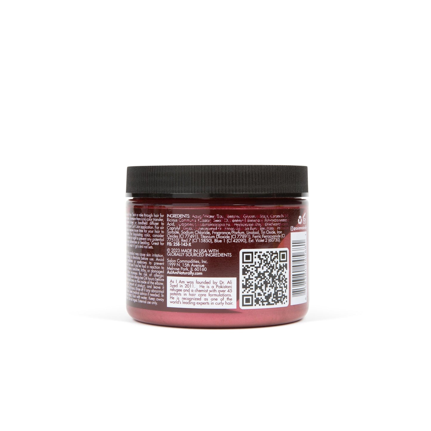 Lockenfarbe Burgund