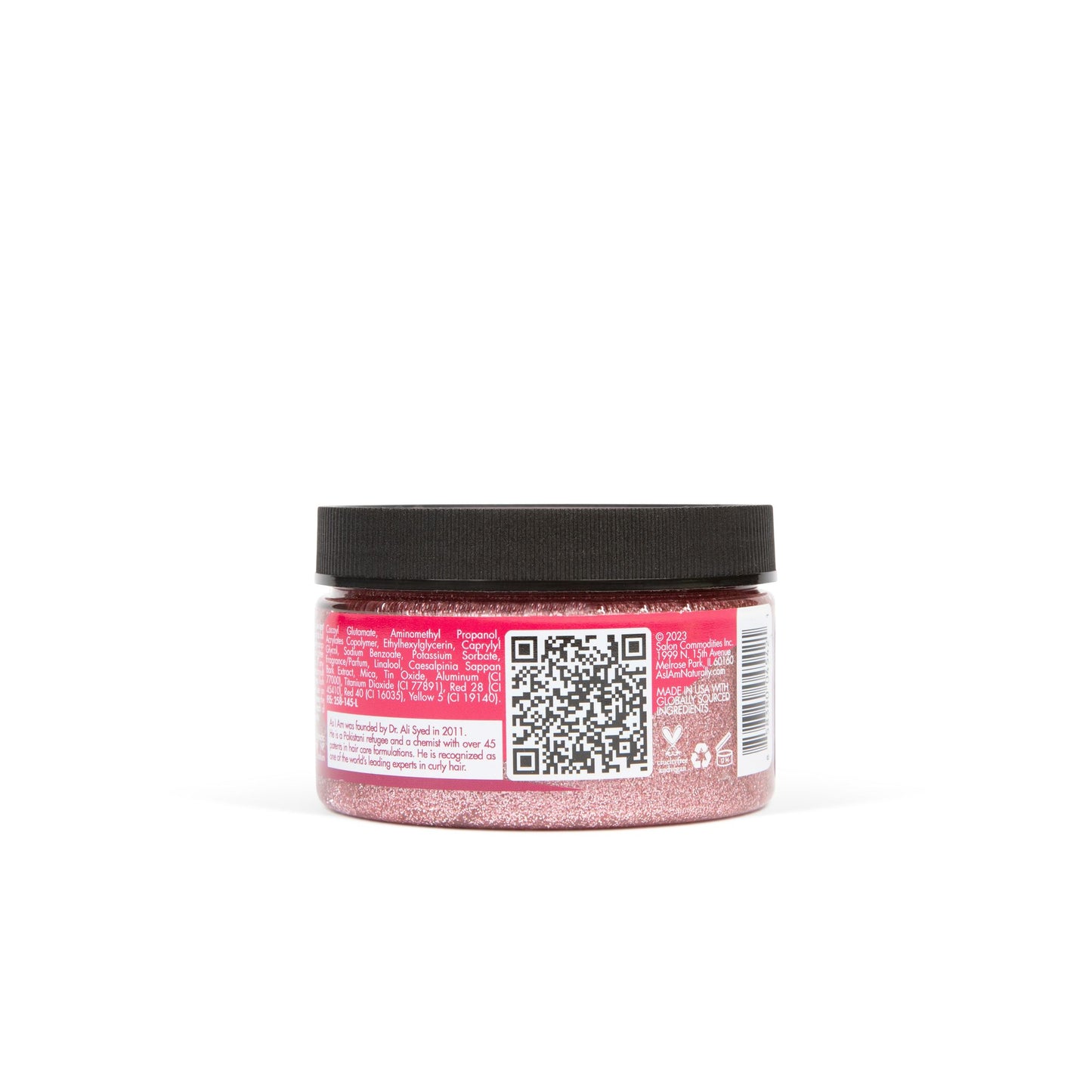 Lockenfarbe Glitter Cosmic Pink