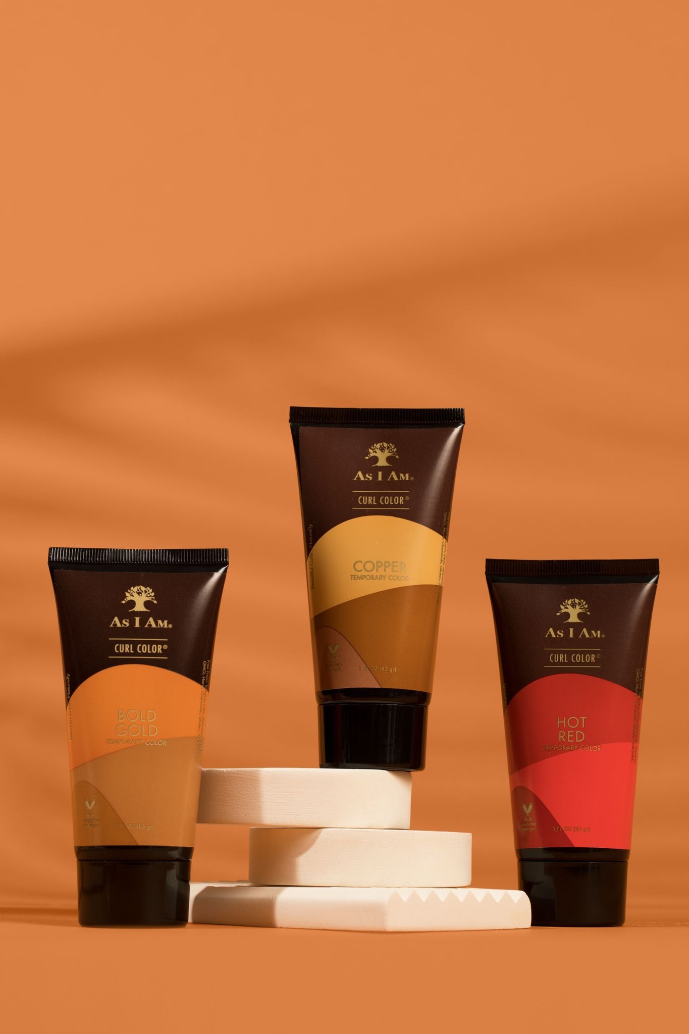 Lockenfarbe Hot Red 3 Unzen