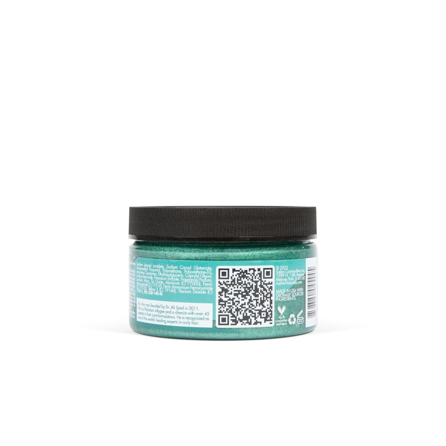 Lockenfarbe Glitter Seafoam Grün