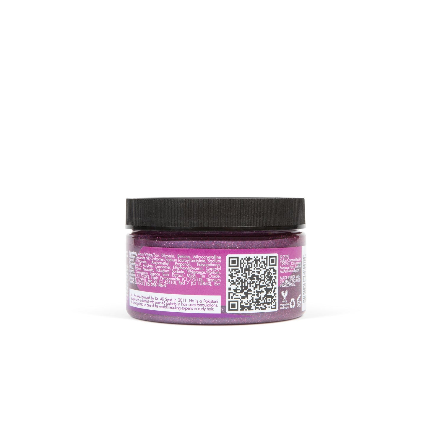 Lockenfarbe Glitter Violett Komet