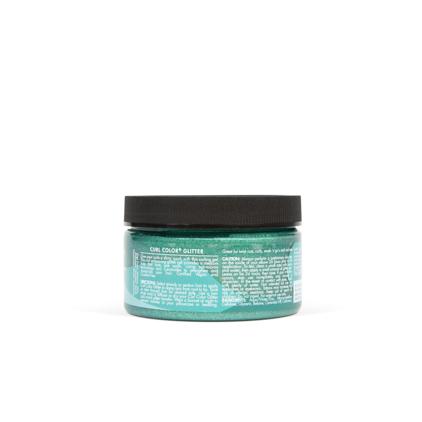 Lockenfarbe Glitter Seafoam Grün