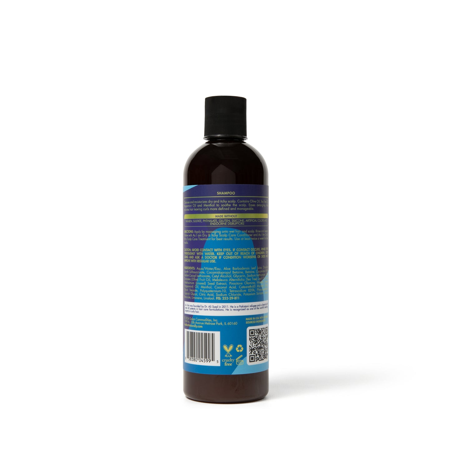 Shampoo zur Pflege trockener & juckender Kopfhaut
