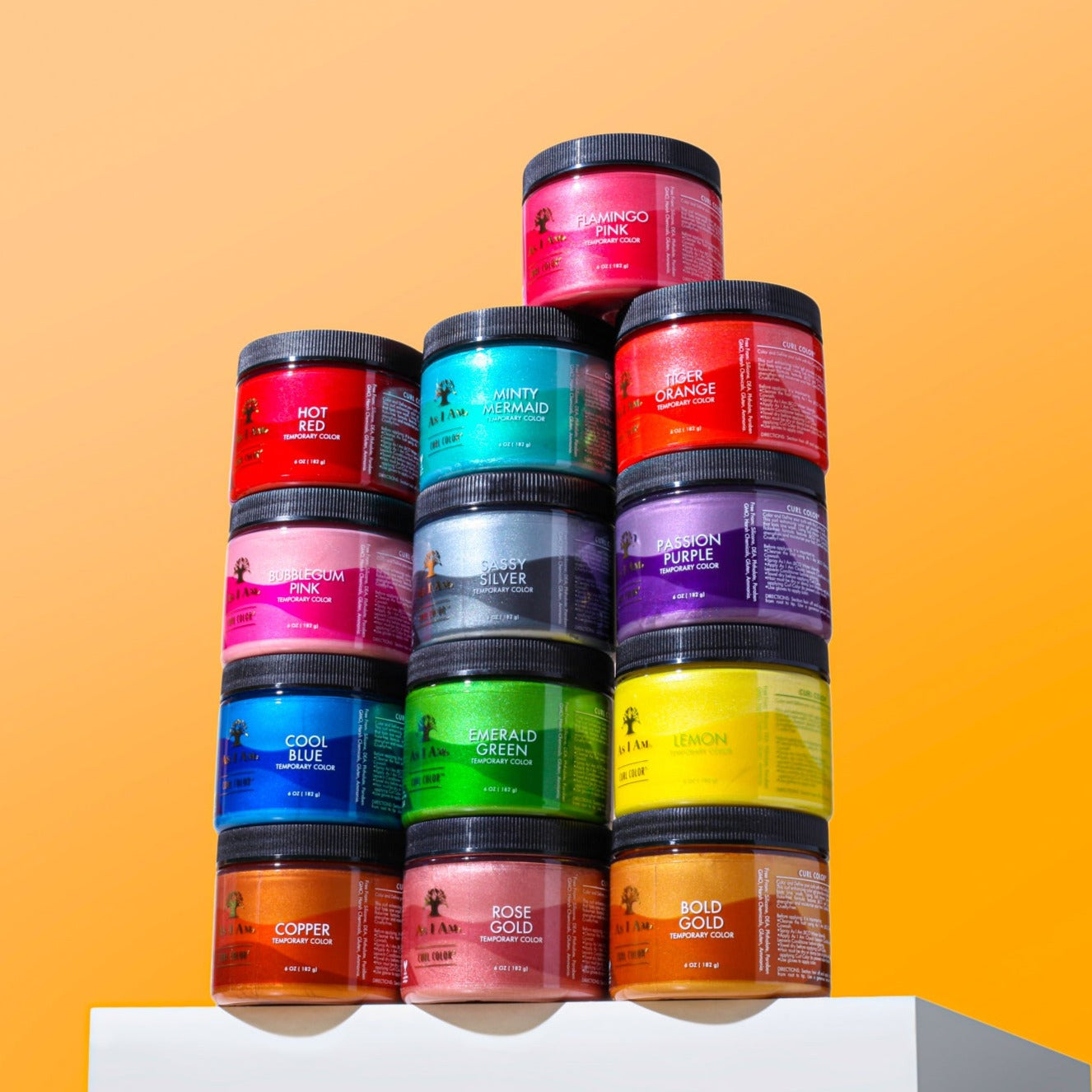 Lockenfarbe Cool Blue