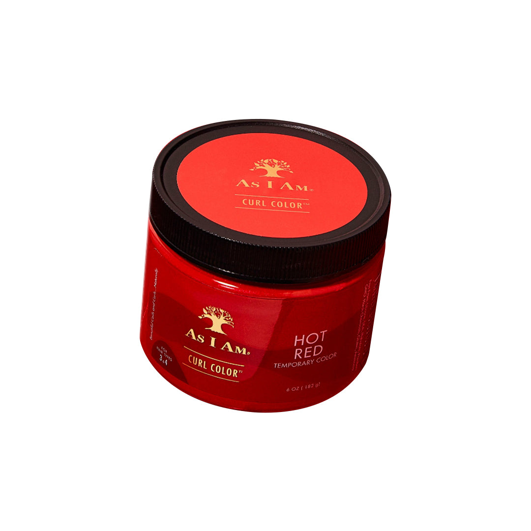 Lockenfarbe Hot Red