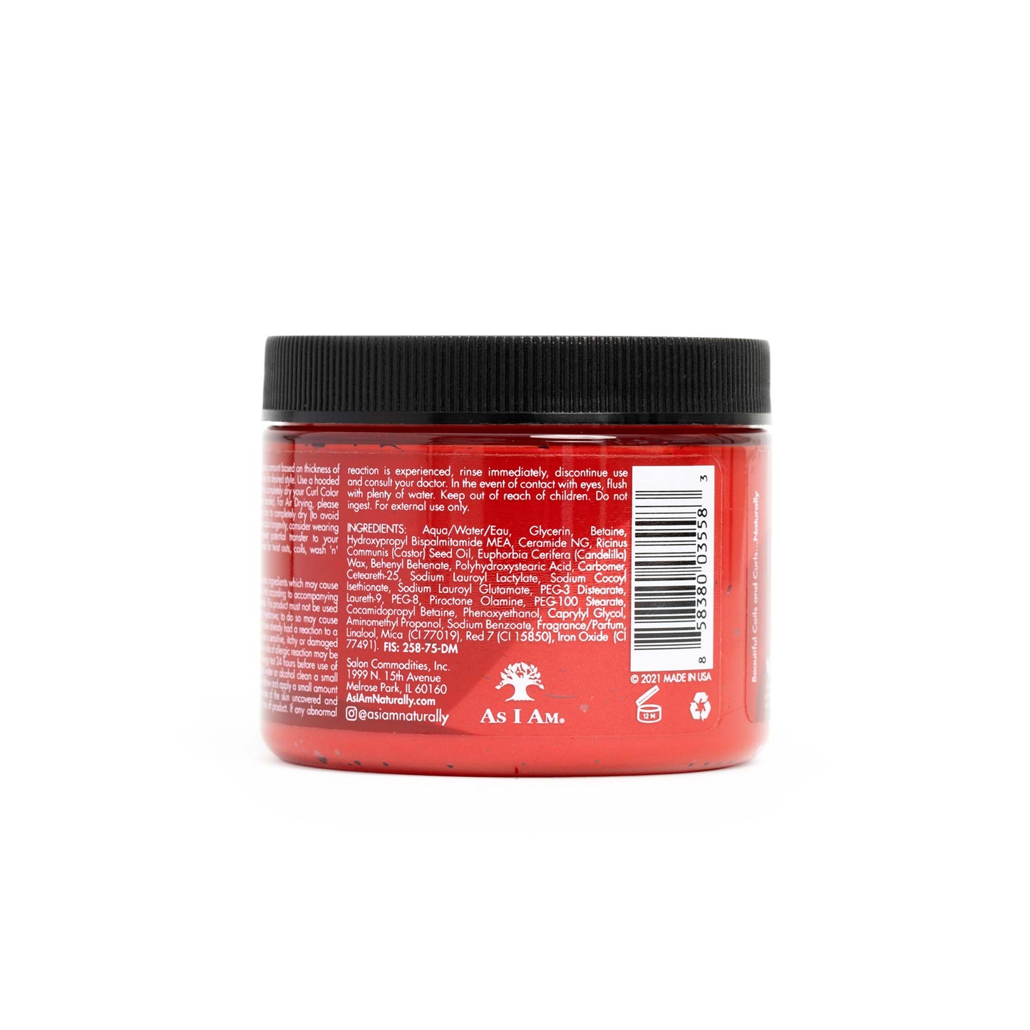 Lockenfarbe Hot Red