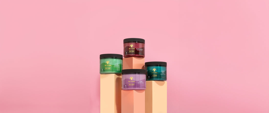 Wir stellen die leuchtenden neuen Farbtöne von As I Am Curl Color vor!