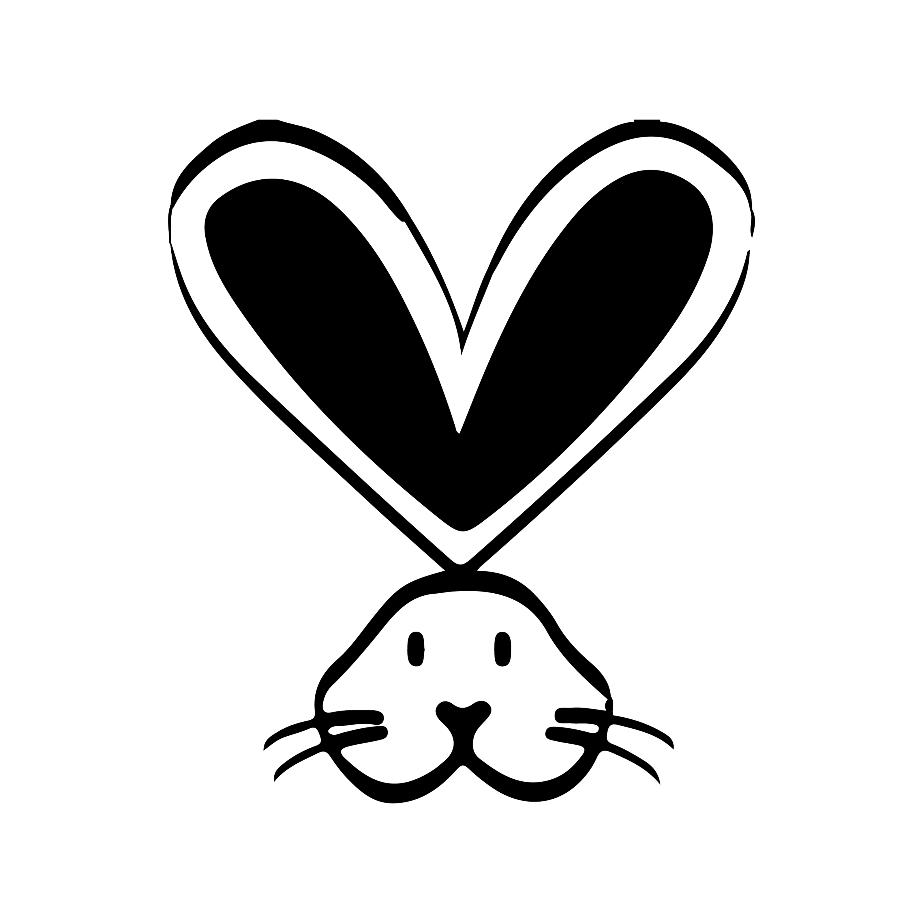 Grausamkeitsfreies und veganes Logo