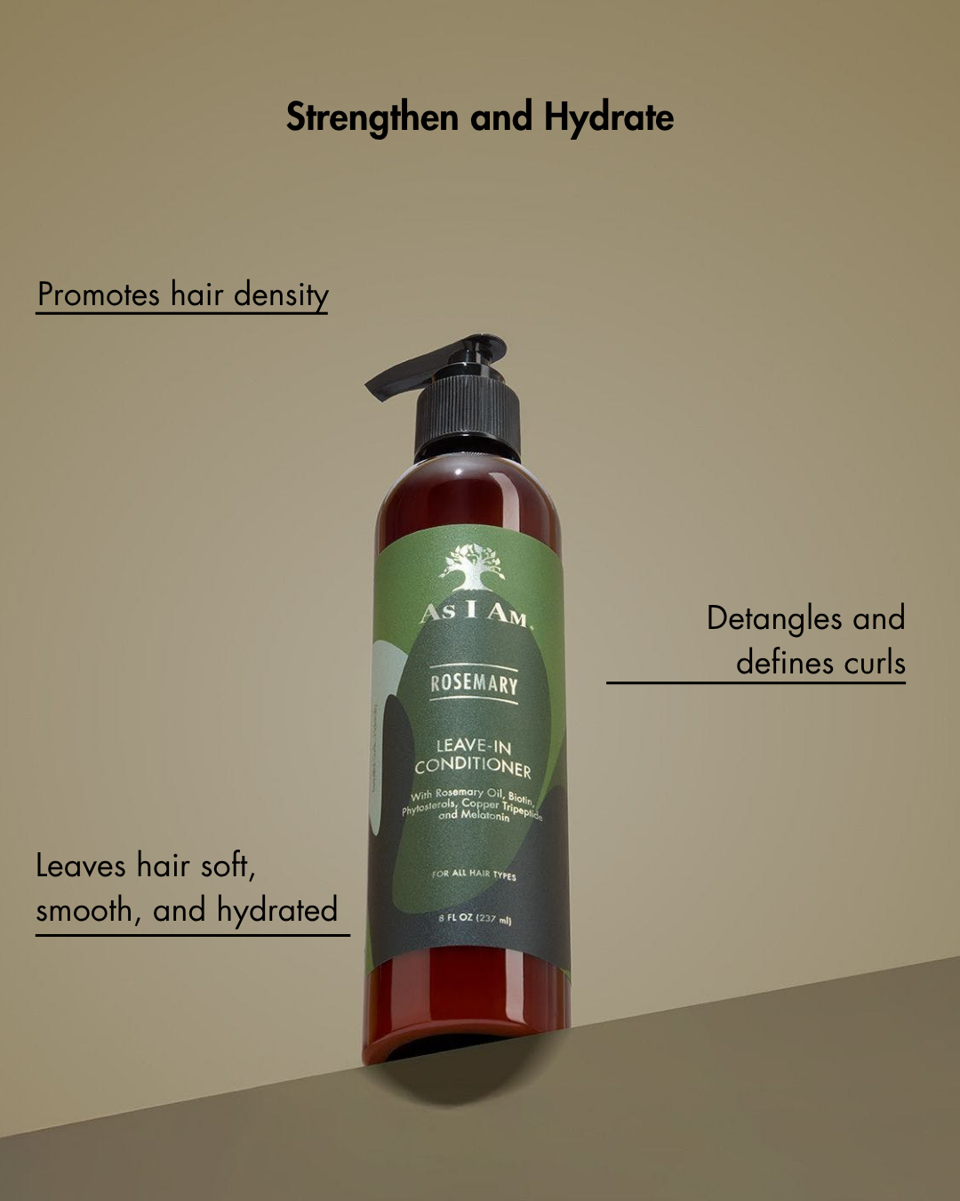 Wichtigste Punkte Dia Rosmarin Leave in Conditioner