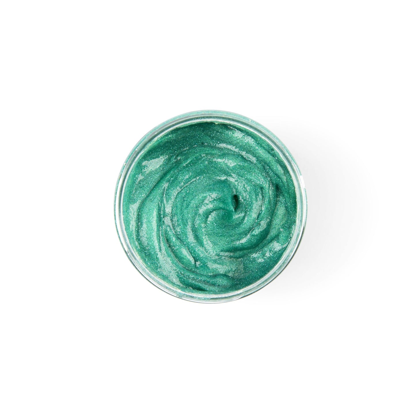 Lockenfarbe Glitter seafoam grün